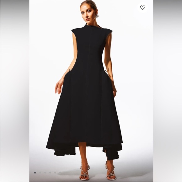NWT Bella Barnett Black Sleeveless Dress XS - Picture 1 of 2